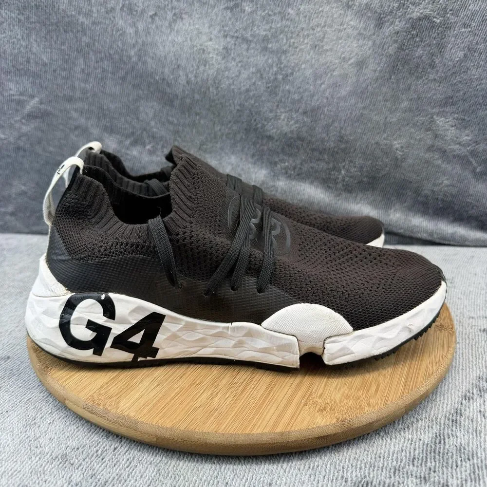 G/FORE MG4+ Shoes Mens Size 10 Black Knit Golf Sneakers Slip On G4MS20EF07